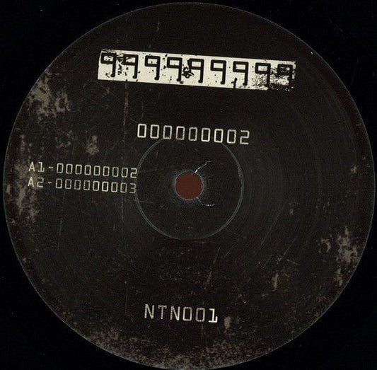 999999999 - 000000002 (12") NineTimesNine Vinyl