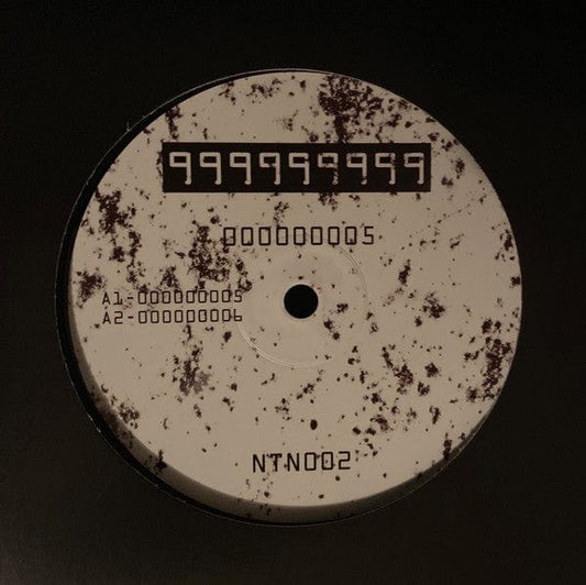 999999999 - 000000005 (12") NineTimesNine Vinyl