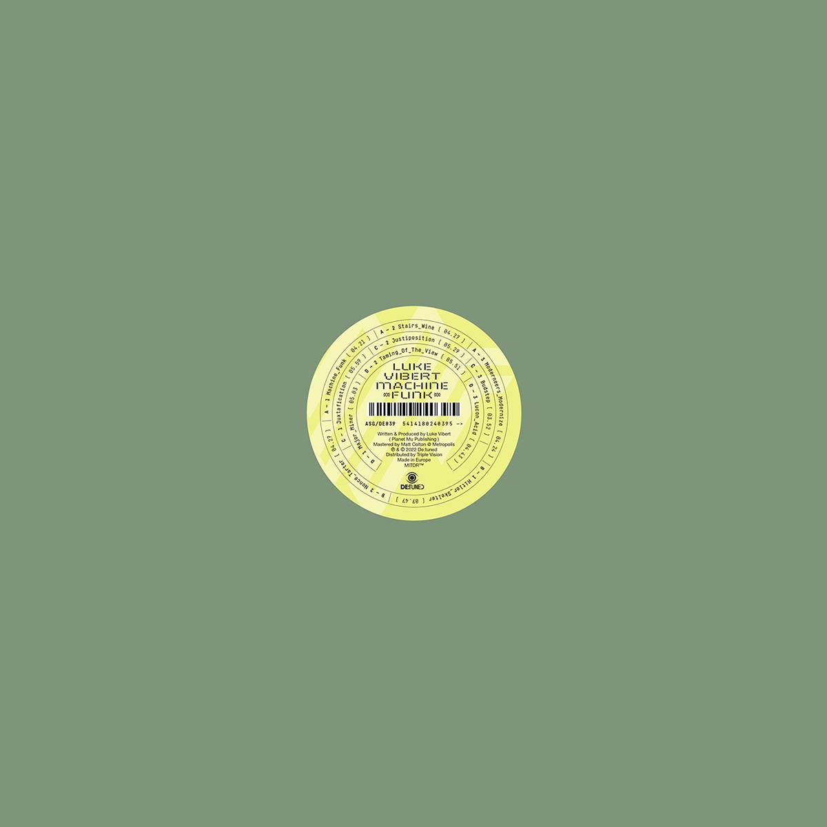 Luke Vibert - Machine Funk (2x12") (Yellow Transparent)
