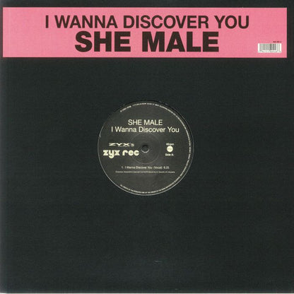 She Male - I Wanna Discover You (12")