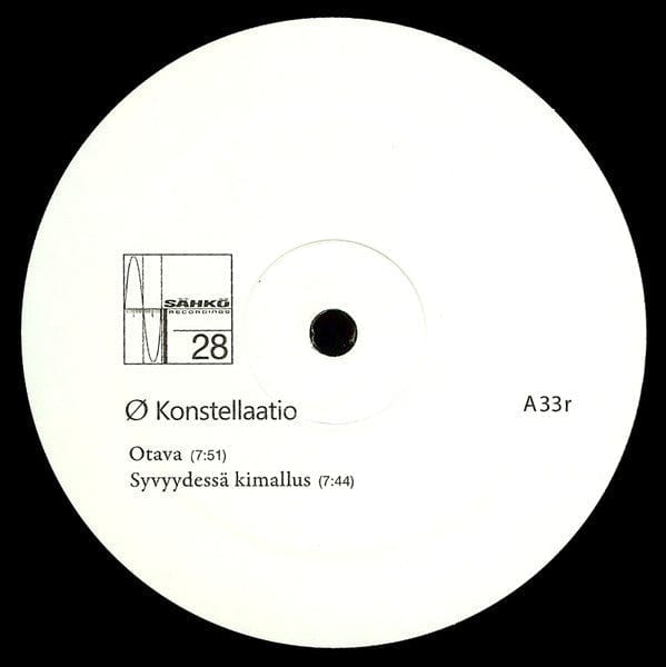 Ã - Konstellaatio (2xLP, Album, RP) Sähkö Recordings
