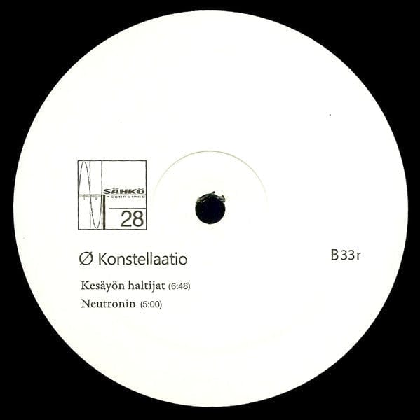 Ã - Konstellaatio (2xLP, Album, RP) Sähkö Recordings