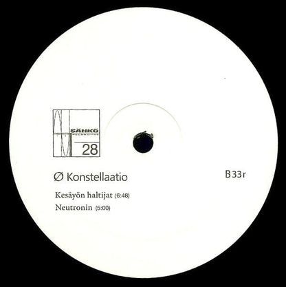 Ã - Konstellaatio (2xLP, Album, RP) Sähkö Recordings