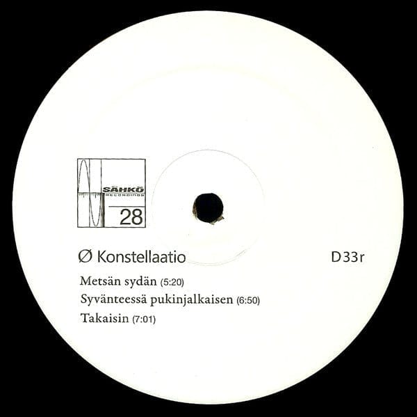 Ã - Konstellaatio (2xLP, Album, RP) Sähkö Recordings