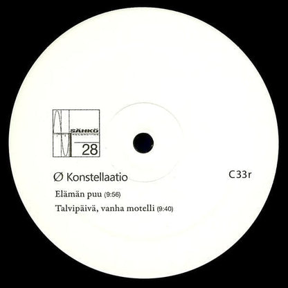 Ã - Konstellaatio (2xLP, Album, RP) Sähkö Recordings