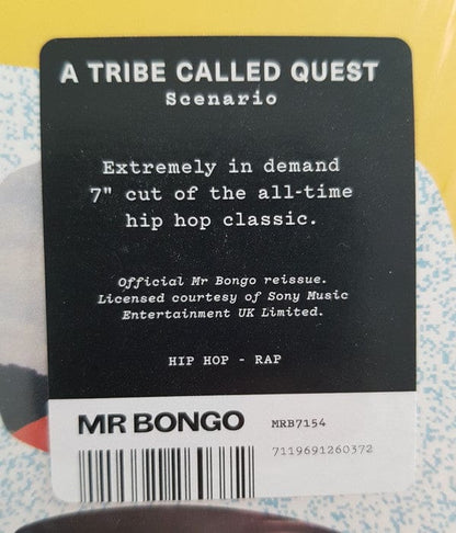 A Tribe Called Quest - Scenario (7") Mr Bongo,Jive Vinyl 7119691260372