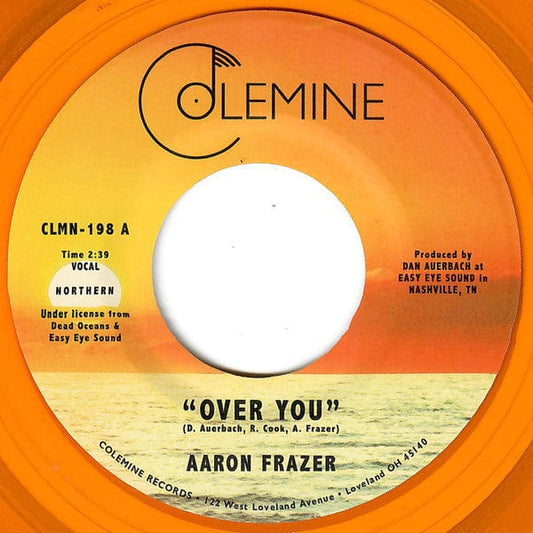 Aaron Frazer - Over You / Have Mercy (7") Colemine Records Vinyl 674862655410