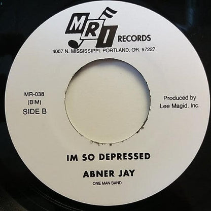 Abner Jay – Depression / I'm So Depressed (7", Mississippi Records) Image 4