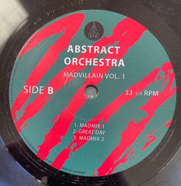 Abstract Orchestra - Madvillain Vol. 1 (LP) ATA Records (3) Vinyl 5050580699007