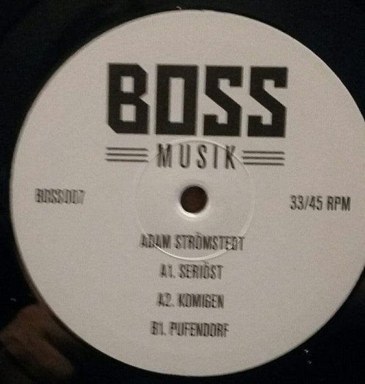 Adam Strömstedt - Seriöst/Komigen  (12") Bossmusik Vinyl