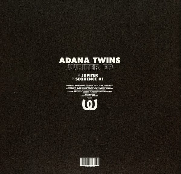 Adana Twins - Jupiter EP (12", EP) Watergate Records