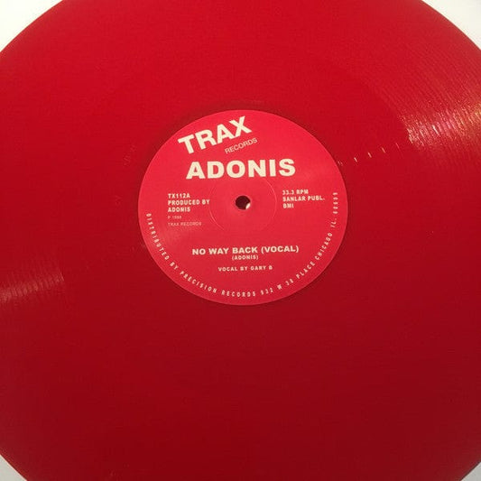 Adonis - No Way Back (12", Ltd, RE, RM, RP, Red) Trax Records