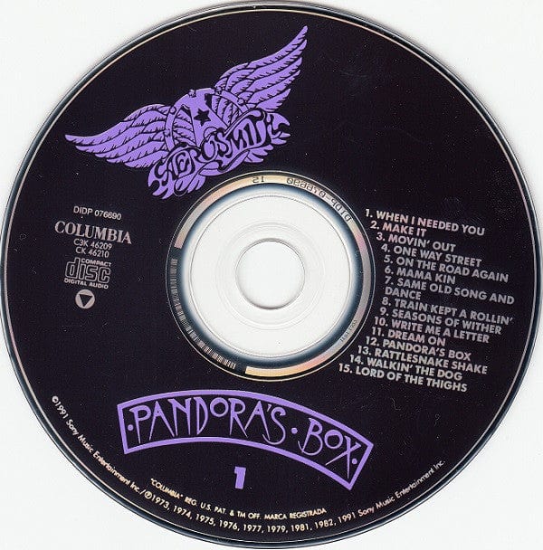 Aerosmith - Pandora's Box (3xCD) Columbia CD 074646799529