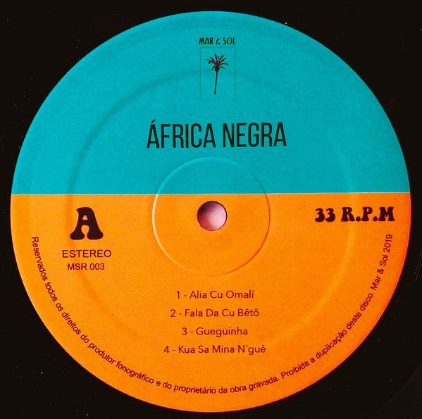 África Negra* - Alia Cu Omali (LP) Mar & Sol Vinyl