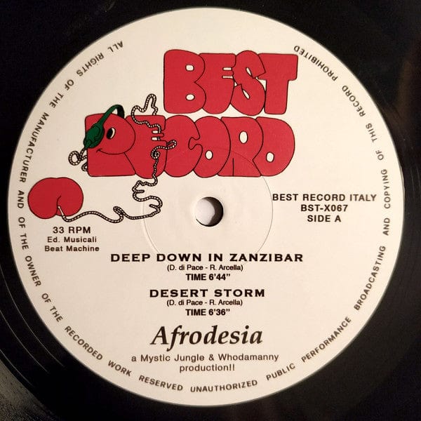 Afrodesia (3) - Episode One (12") on Best Record Italy,Best Record at Further Records