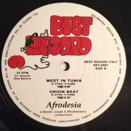 Afrodesia (3) - Episode One (12") on Best Record Italy,Best Record at Further Records