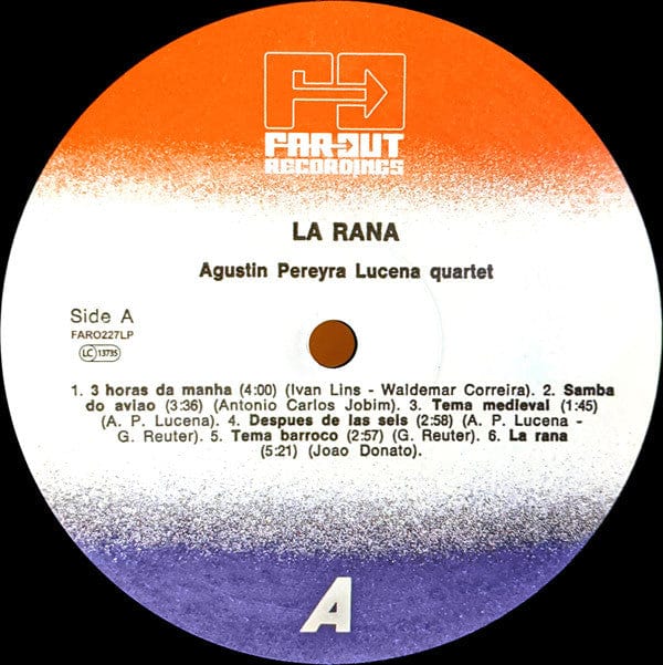 Agustin Pereyra Lucena Quartet - La Rana (LP) Far Out Recordings Vinyl 5065007965009