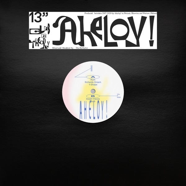 aheloy! - 13" (12") Club In Theory Vinyl