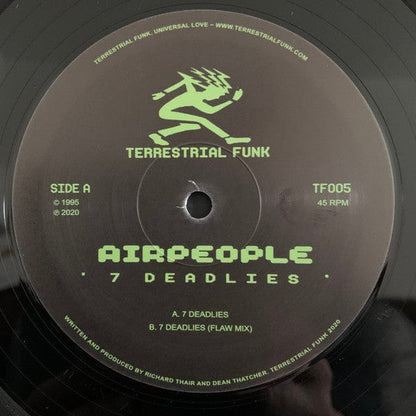 Airpeople - 7 Deadlies (12") Terrestrial Funk Vinyl