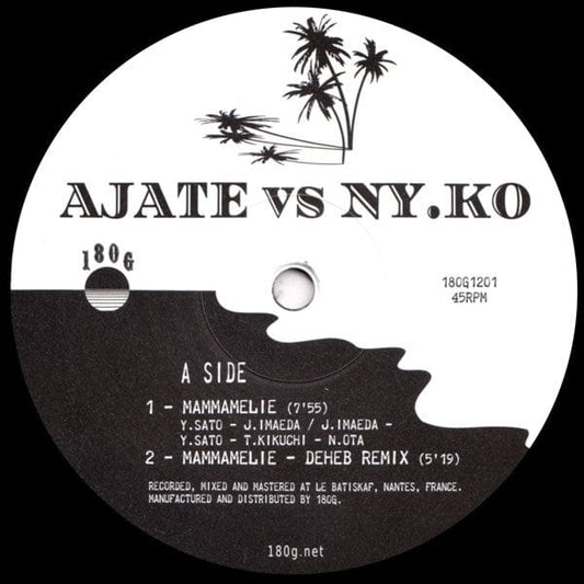 Ajate - Mammamelie / With Regularity (12") 180g Vinyl