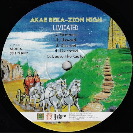 Akae Beka - Livicated (LP) Zion High Productions Vinyl