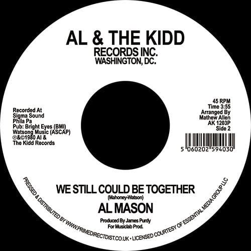 Al Mason - Good Lovin’ / We Still Could Be Together (7") Al & The Kidd Records Inc. Vinyl