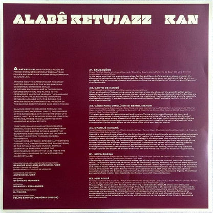 Alabê KetuJazz - Kan (LP) Memória Discos,Poeira Music Vinyl