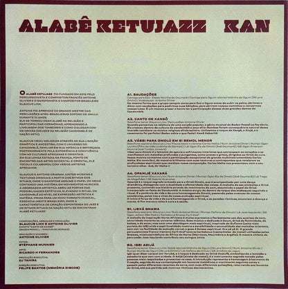 Alabê KetuJazz - Kan (LP) Memória Discos,Poeira Music Vinyl