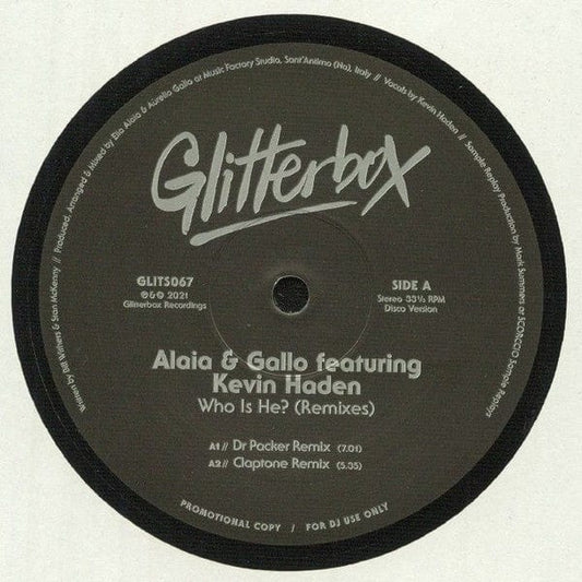 Alaia & Gallo Featuring Kevin Haden - Who Is He? (Remixes) (12", Promo) on Further Records at Further Records