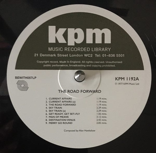 Alan Hawkshaw - The Road Forward (LP) Be With Records Vinyl 4251648411925