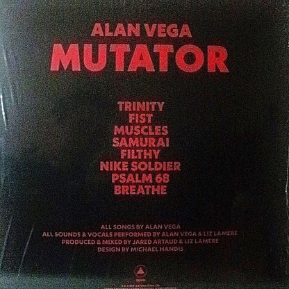 Alan Vega - Mutator (LP) Sacred Bones Records Vinyl 843563135228