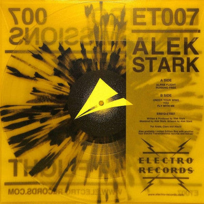 Alek Stark - Alpha Flight EP (12") Electro Records (2) Vinyl