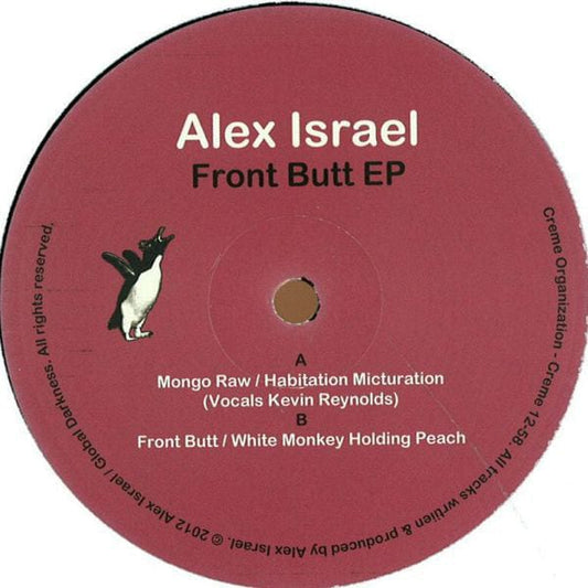 Alex Israel - Front Butt EP (12", EP) Crème Organization