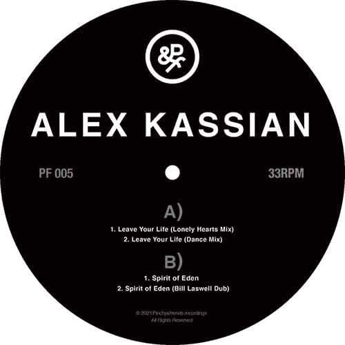 Alex Kassian - Leave Your Life (12", EP) on Pinchy & Friends at Further Records