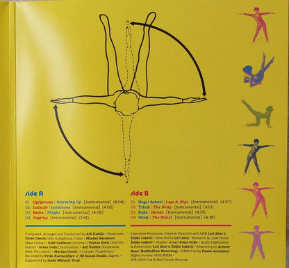 Alfi Kabiljo - YU Aerobic (Original Workout Music From Yugoslavia 1981-1984) (LP) Fox & His Friends Vinyl 0793597119810