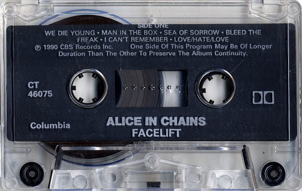 Alice In Chains Cassette Tapes deals