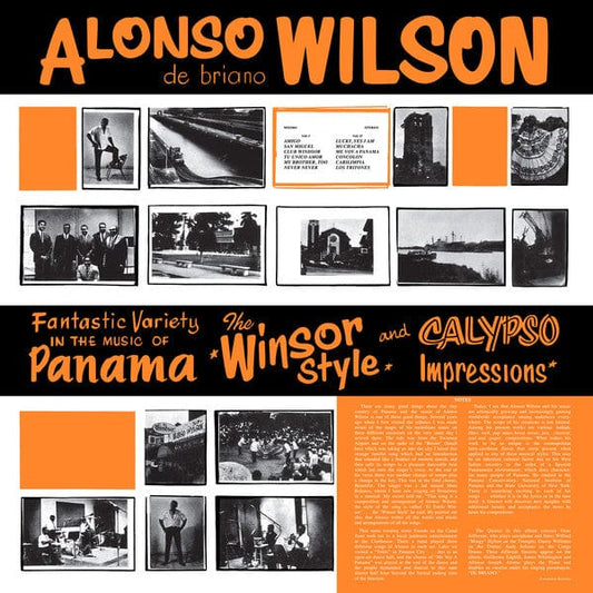 Alonso Wilson De Briano* - Fantastic Variety In The Music Of Panama - The Winsor Style And Calypso Impressions (LP) Mokomizik Records Vinyl 5050580753082