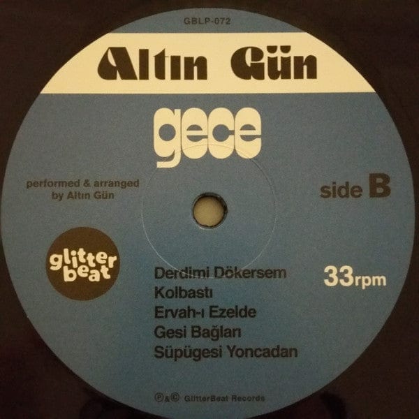 Altın Gün - Gece (LP) Glitterbeat Vinyl 4030433607213