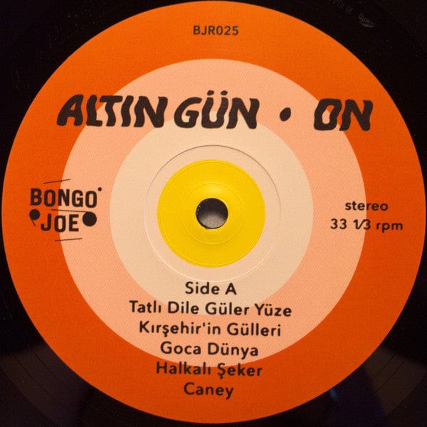 Altın Gün - On (LP) Les Disques Bongo Joe Vinyl 7640159731252