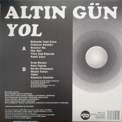 Altın Gün - Yol (LP) Glitterbeat Vinyl 4030433610312>