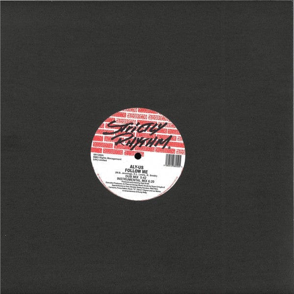 Aly-Us - Follow Me (12", RE, Whi) Strictly Rhythm