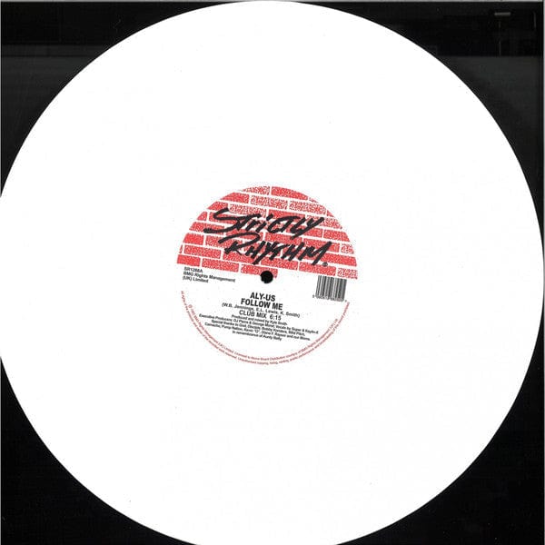 Aly-Us - Follow Me (12", RE, Whi) Strictly Rhythm