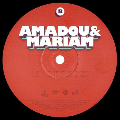 Amadou & Mariam - La Confusion (LP + CD, Album) Because Music