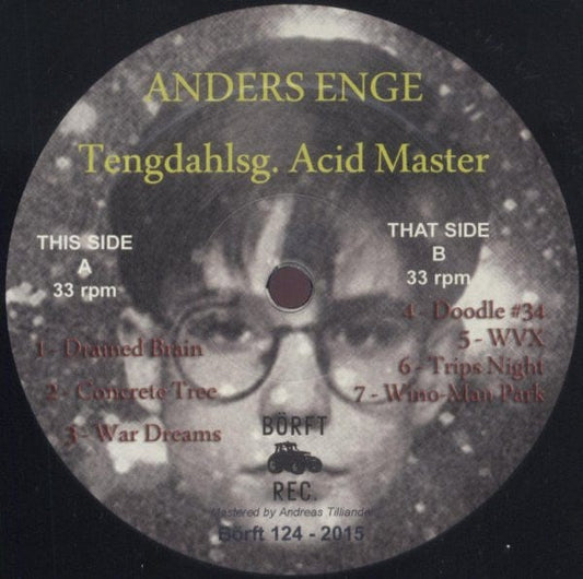 Anders Enge - Tengdahlsg. Acid Master (12") Börft Records Vinyl