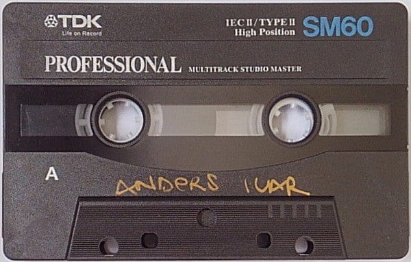 Anders Ilar - Vidare (Cassette) Further Records Cassette