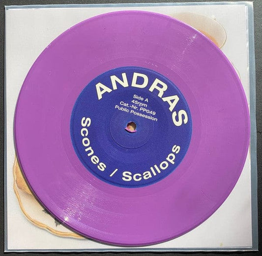 Andras Fox - Scones / Scallops (7") Public Possession Vinyl