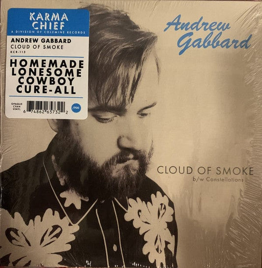 Andrew Gabbard - Cloud Of Smoke / Constellations (7") Karma Chief Records Vinyl 674862657322