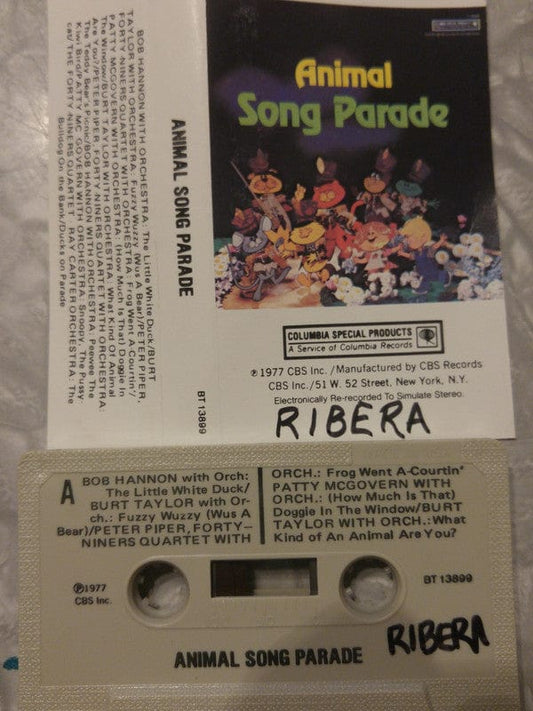 Animal Song Parade - Animal Song Parade (Cassette) Columbia Special Products Cassette