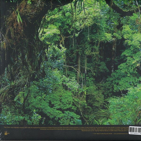 Annea Lockwood - Tiger Balm / Amazonia Dreaming / Immersion (LP, Album, Ltd, RE, RM) Black Truffle