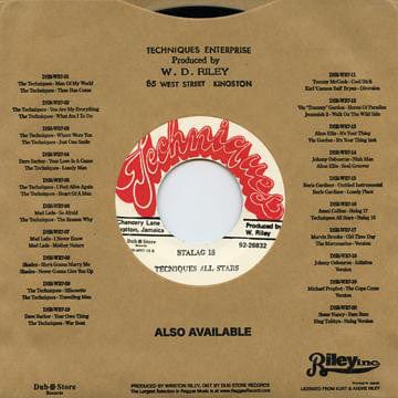 Ansel Collins / Techniques All Stars - Stalag 17 /  Stalag 18 (7", RE) on Techniques at Further Records